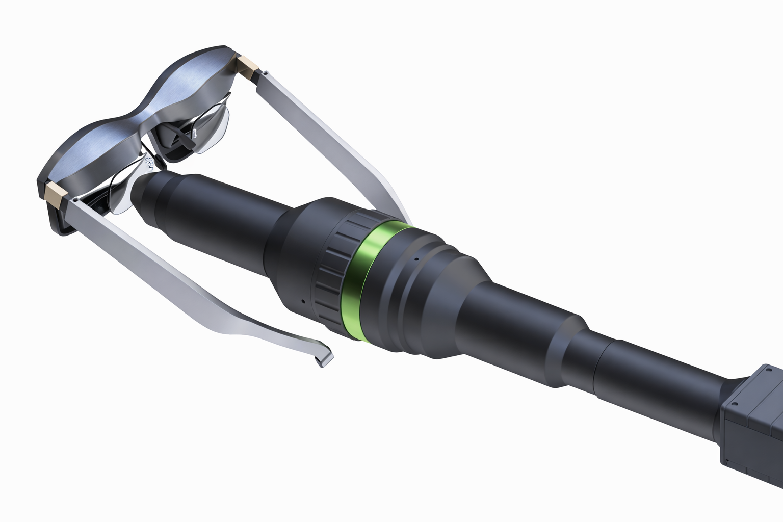 AR 仿人眼鏡頭：產品示意圖