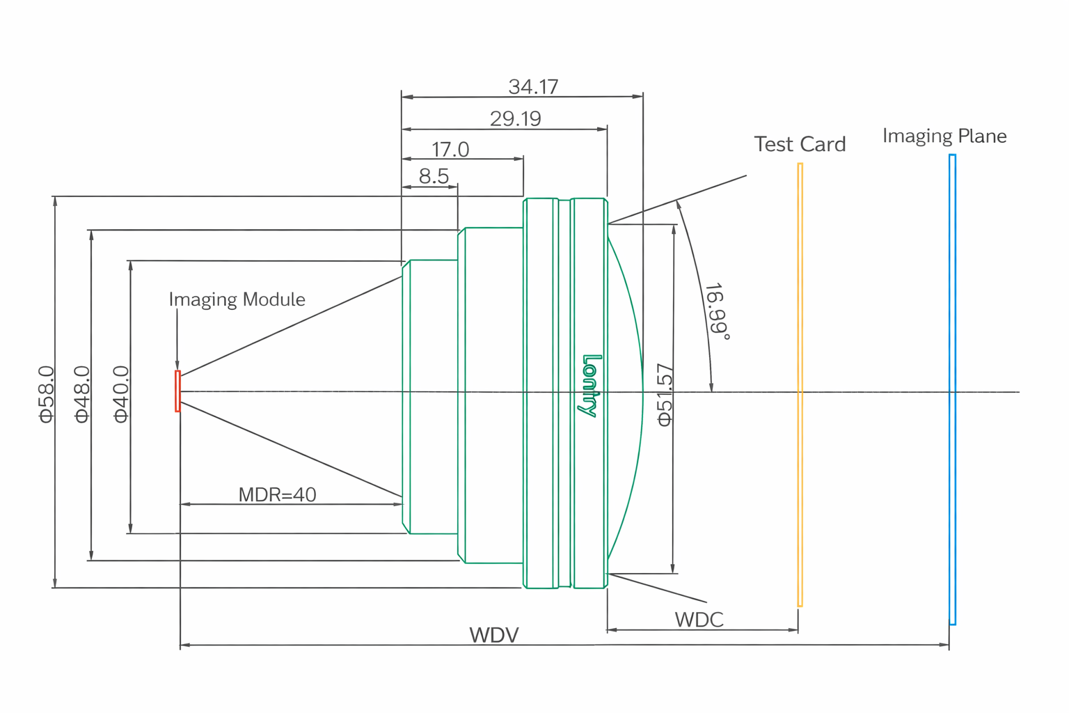 RL4045 Mechanical Drawing