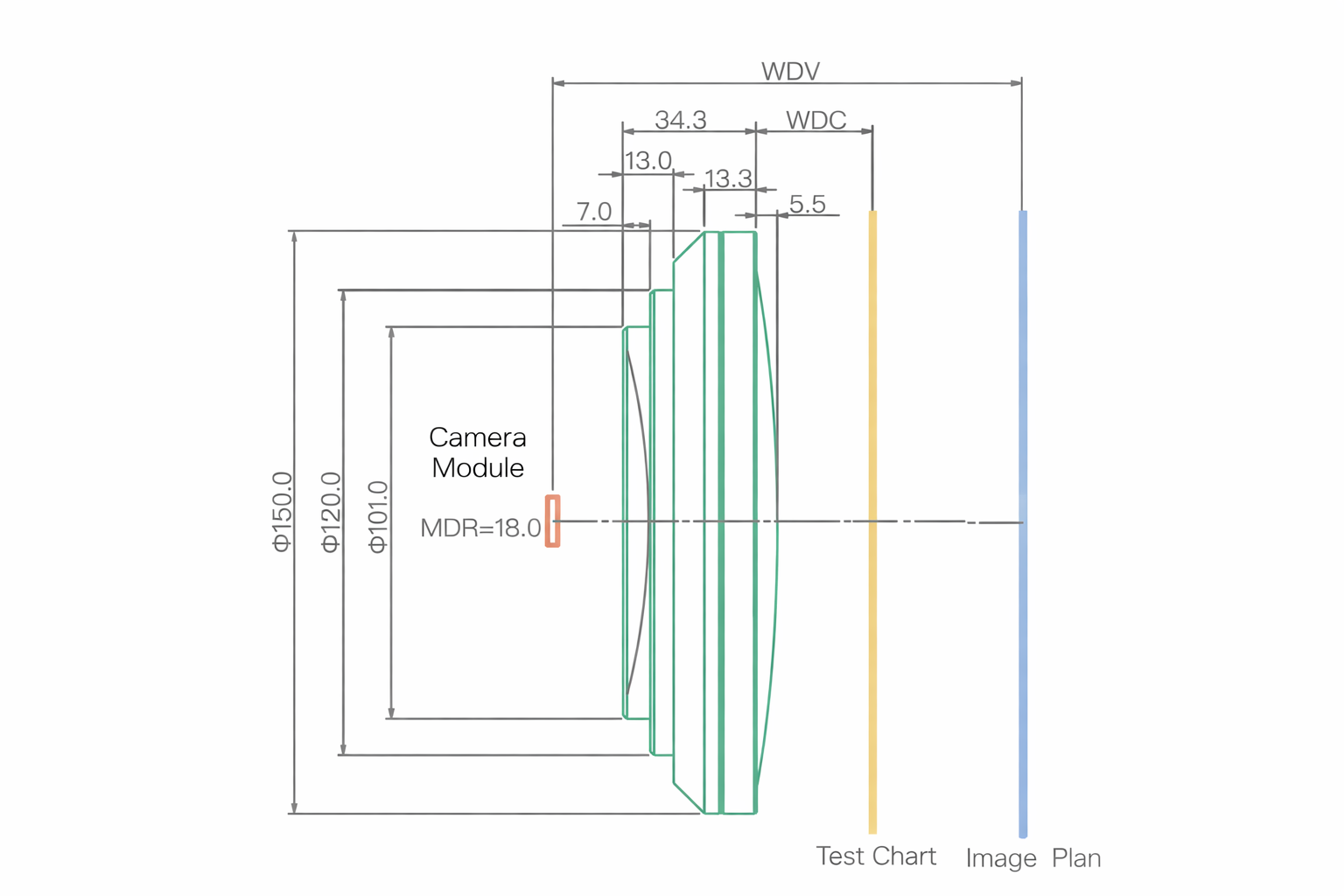 RL25130-750 Mechanical Drawing