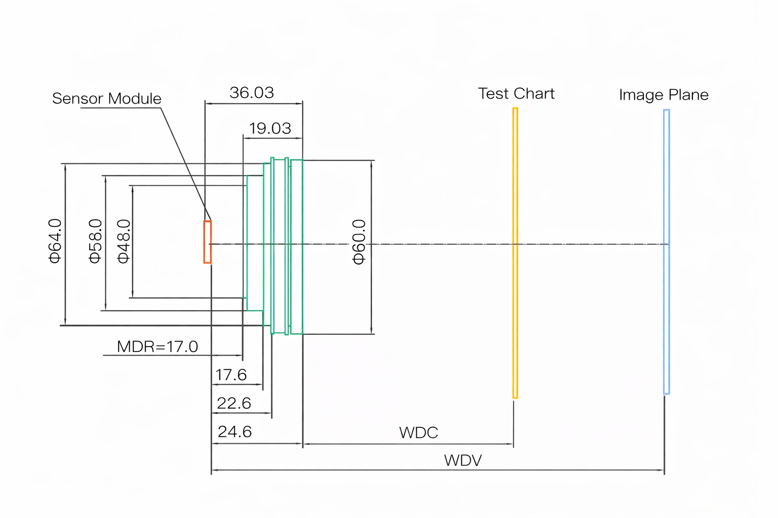 RL1890-666 Mechanical Drawing