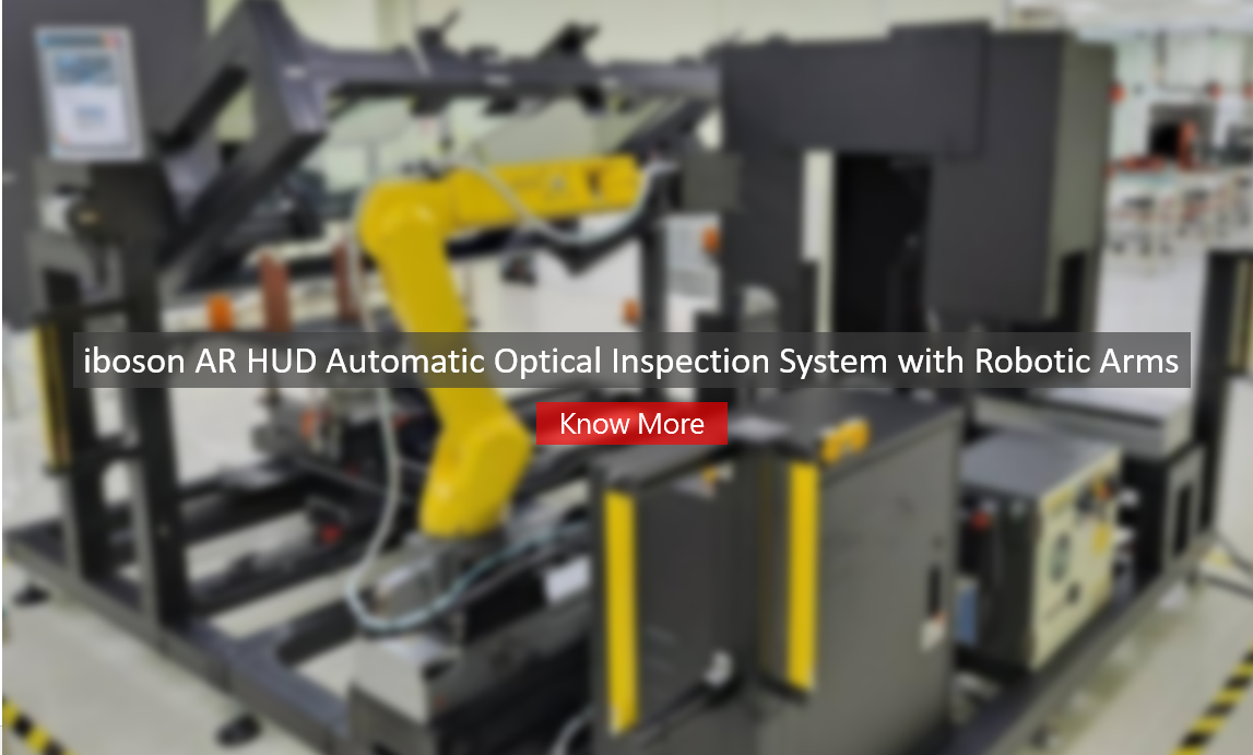 iboson AR HUD Automatic Optical Inspection System with Robotic Arms