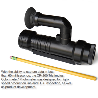 CR-200  Tristimulus Colorimeter / Photometer