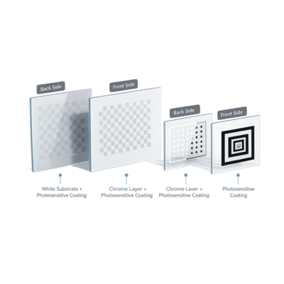 Custom Glass Photolithography Calibration Plate